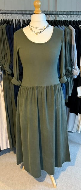 Corduroy Boho Dress