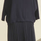 Pleated Skirt Dress and Jumper